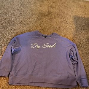 women’s dry goods crew neck